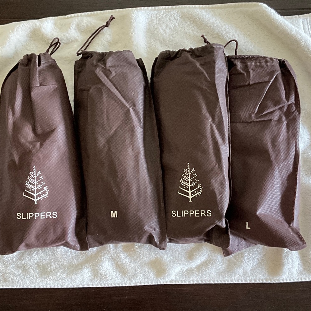 Four Seasons room slippers